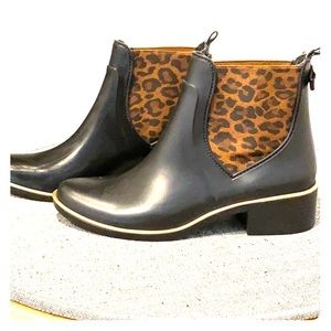 Kate Spade Cheetah Rain Boots